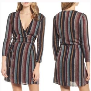 Perfect condition Lola metallic veradero stripe dress